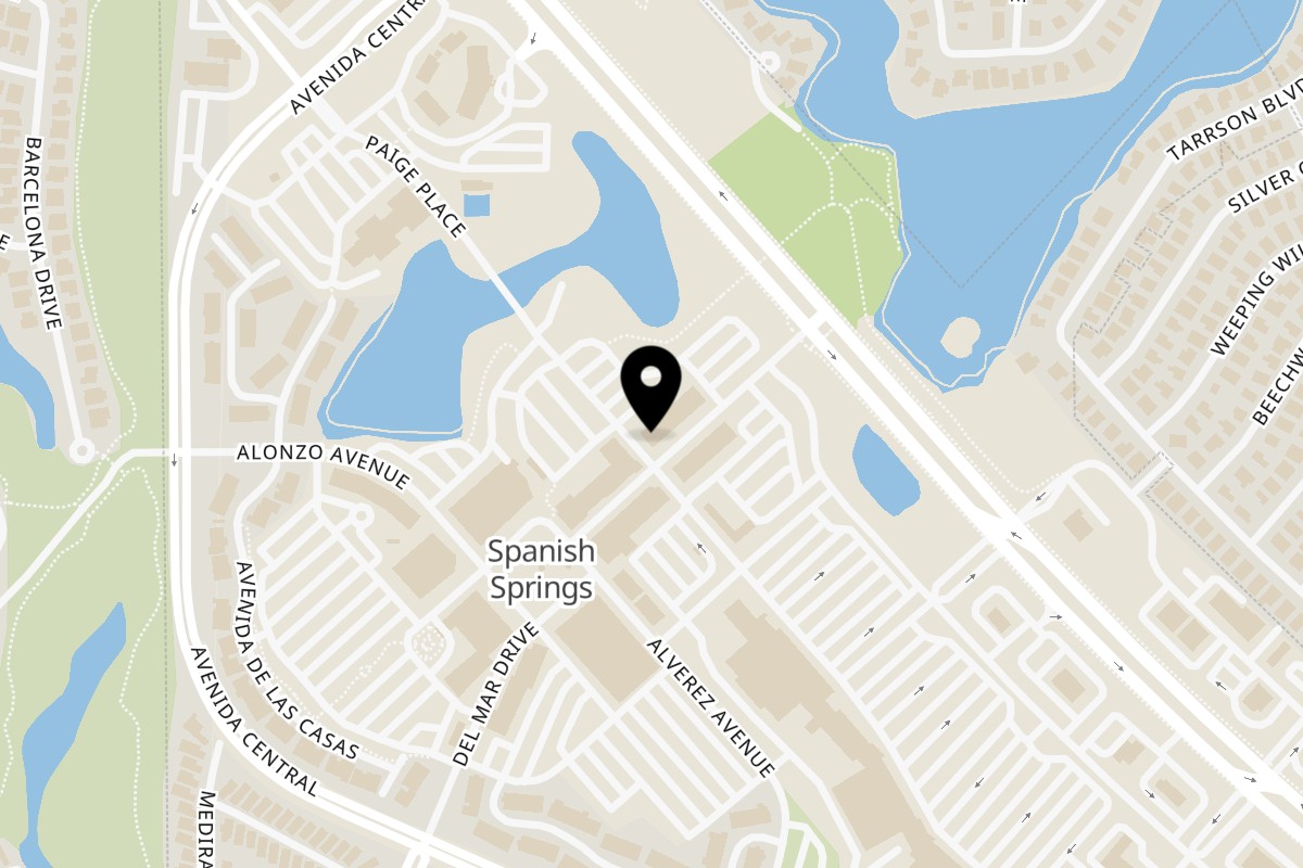 Map showing the location of Ay Jalisco Main St Lady Lake on 1154 Main St in Lady Lake